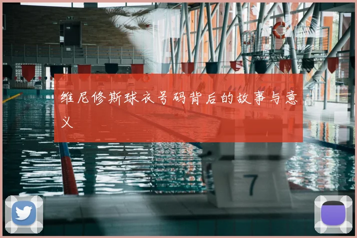 维尼修斯球衣号码背后的故事与意义